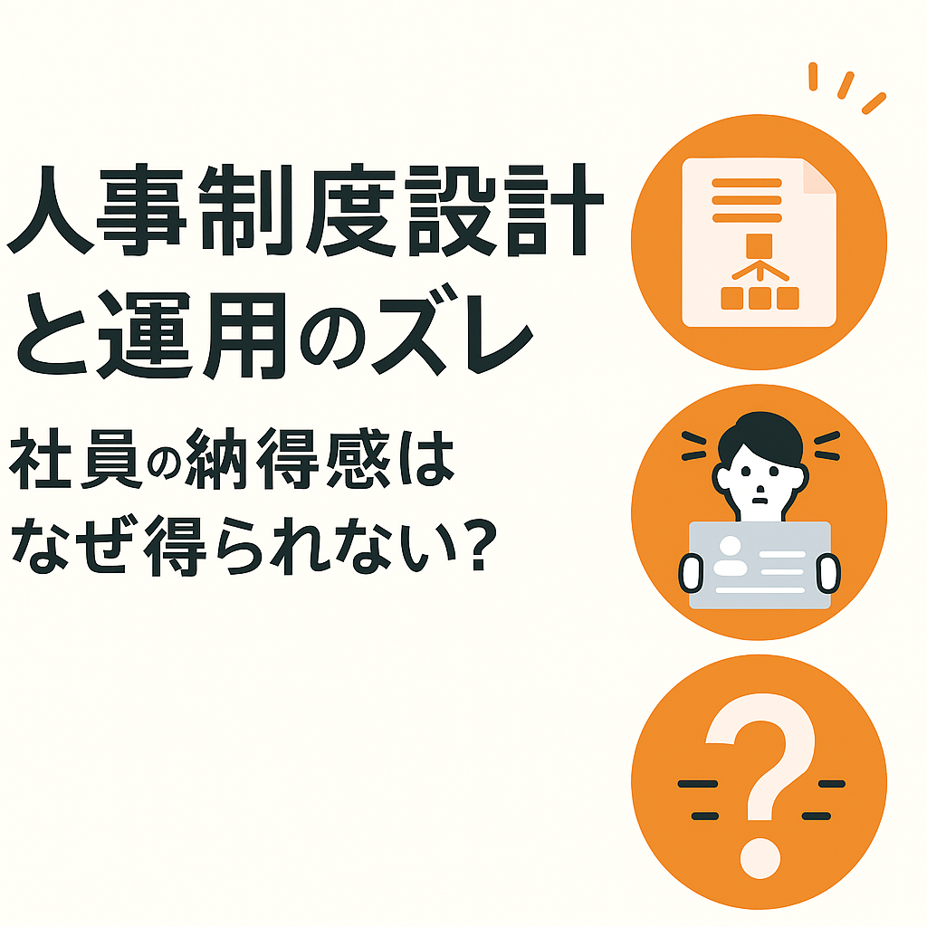 人事制度は整えたのに、なぜ社員が納得しない？